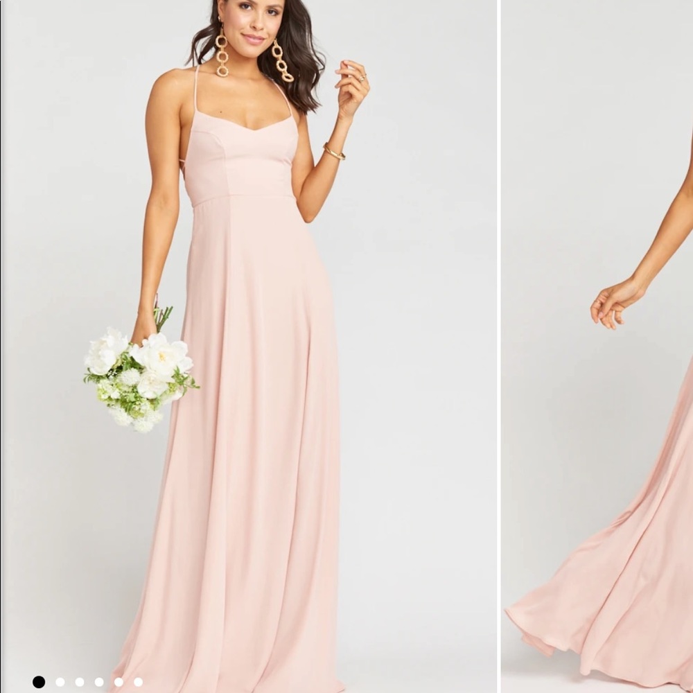 Show Me Your Mumu Blush Bridesmaid dress